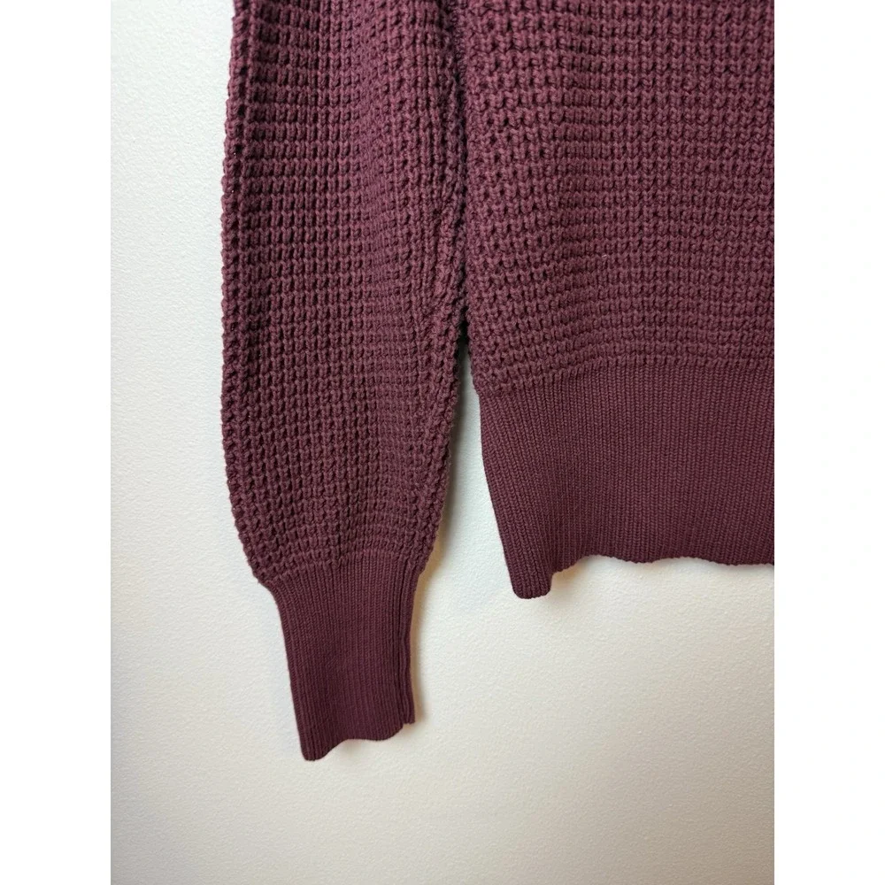 French‎ Connection Long Sleeve Crewneck Thick Sweater Maroon XL NWOT
